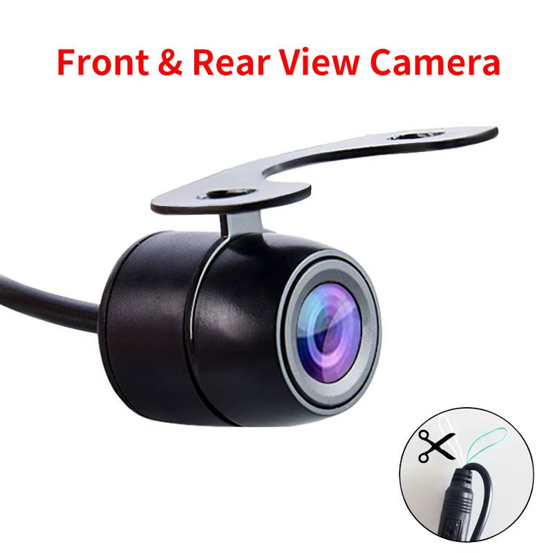 Hippcron HD Waterproof Rear View Camera with 8 LED Night Vision for Enhanced Reversing and Parking Assistance