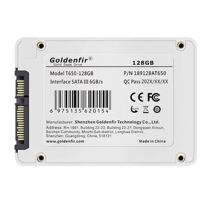 Goldenfir Hard Drive Disk 128GB 256GB 360GB 480GB 180GB 2.5 Ssd 2TB 1TB Ssd Disk for Laptop Desktop 240GB 120GB