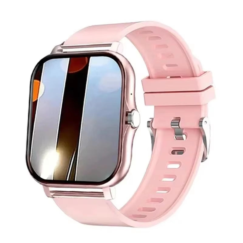 LAXASFIT 2025 New Smart Watch Bluetooth Call Message Reminder Man Woman Gift Full Touch Screen Sports Fitness Smart Watch