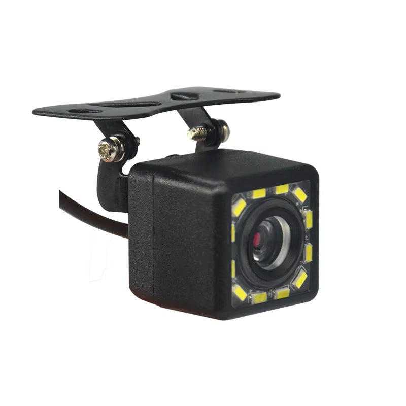 Hippcron HD Waterproof Rear View Camera with 8 LED Night Vision for Enhanced Reversing and Parking Assistance