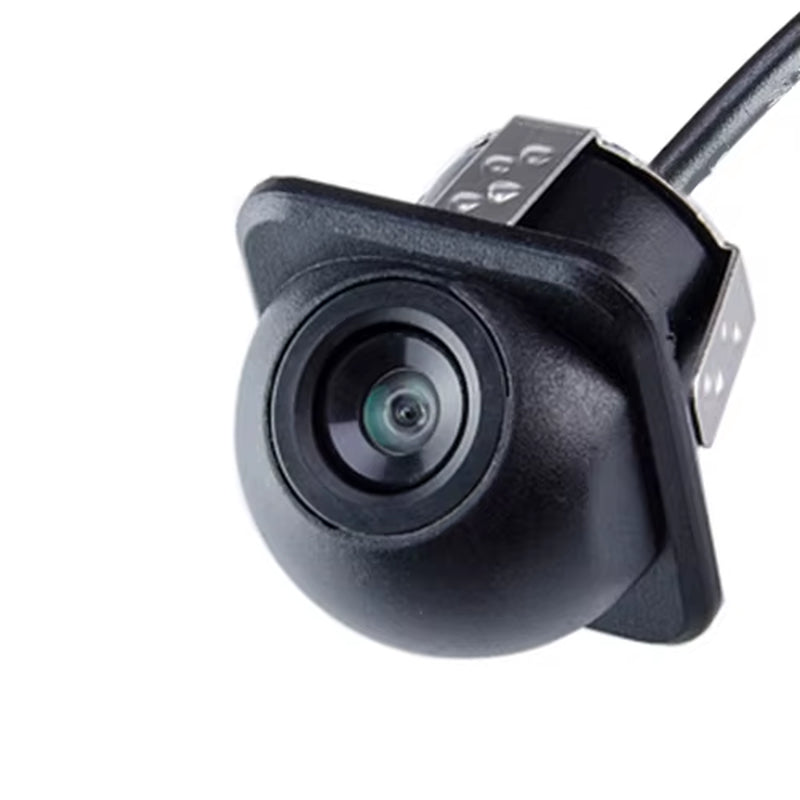 Hippcron HD Waterproof Rear View Camera with 8 LED Night Vision for Enhanced Reversing and Parking Assistance