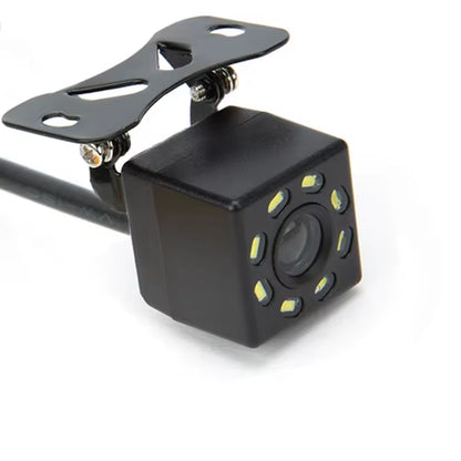 Hippcron HD Waterproof Rear View Camera with 8 LED Night Vision for Enhanced Reversing and Parking Assistance
