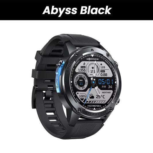 New Zeblaze Stratos 2 Ultra GPS Smart Watch Built-In Compass Barometric Altimeter Dual-Band GNSS Voice Calling Smartwatch 10 ATM