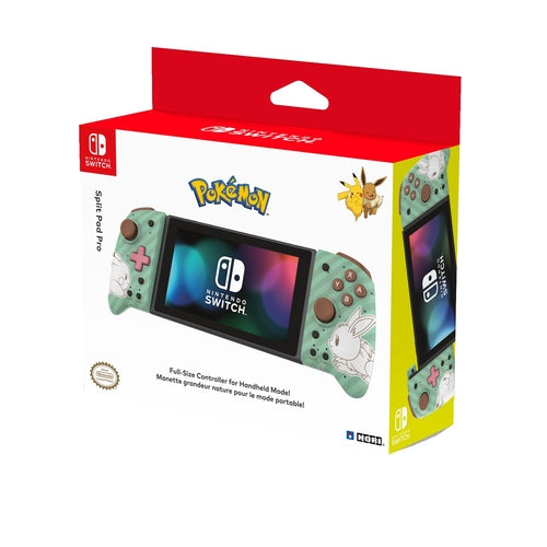 Hori Nintendo Switch Split Pad Pro (Evee Edition) - pokemon 