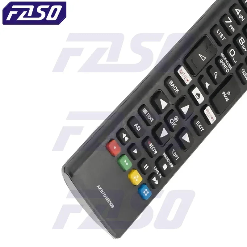 FASO HIGH QUALITY ABS REMOTE CONTROL AKB75095308 for LG SMART TV 433MHZ